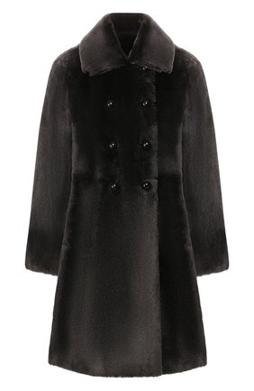 Женская двусторонняя дубленка EMPORIO ARMANI серого цвета по цене 249500 руб., арт. 4NL05P/42P23 | Фото 1 Женская двусторонняя дубленка EMPORIO ARMANI серого цвета, арт. 4NL05P/42P23 | Фото 1