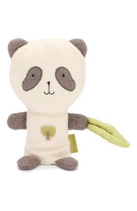 Детского игрушка панда SIGIKID белого цвета, арт. 39011 | Фото 1 (Статус проверки: Проверена категория, Проверено; Материал: Текстиль)