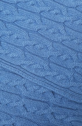 Детский кашемировый шарф LORO PIANA голубого цвета по цене 29950 руб., арт. FAI7331 | Фото 2 Детский кашемировый шарф LORO PIANA голубого цвета, арт. FAI7331 | Фото 2