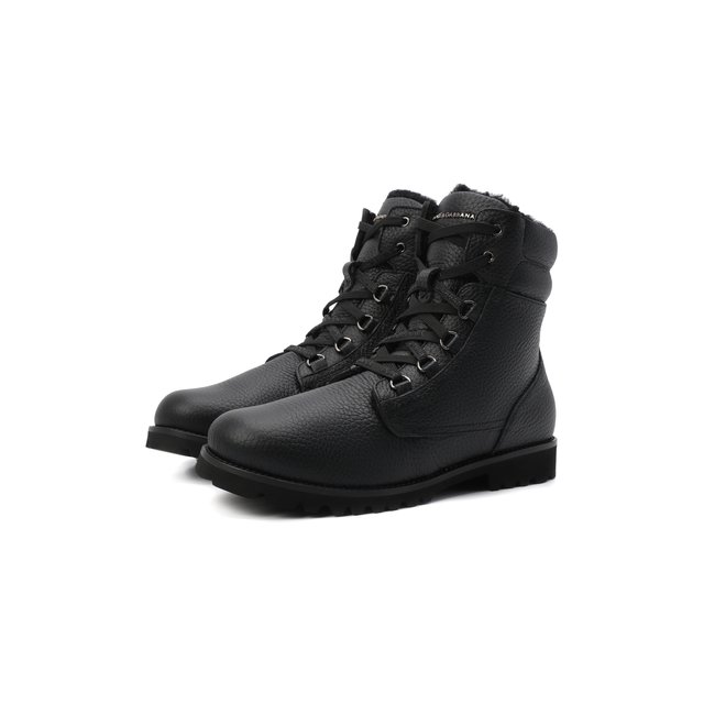 Кожаные ботинки Dolce & Gabbana DA0731/AA163/37-39