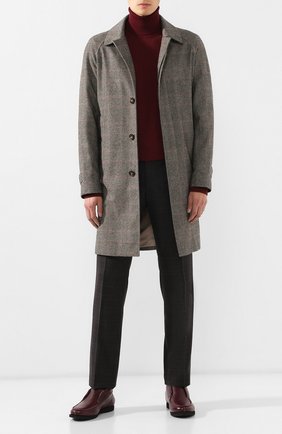 Мужские кожаные ботинки KITON бордового цвета по цене 123500 руб., арт. USSFLYN00126/LINING M0NT0NE | Фото 2 Мужские кожаные ботинки KITON бордового цвета, арт. USSFLYN00126/LINING M0NT0NE | Фото 2 (Мужское Кросс-КТ: Ботинки-обувь, зимние ботинки; Подошва: Плоская; Материал внутренний: Натуральная кожа; Материал утеплителя: Натуральный мех; Материал внешний: Кожа)