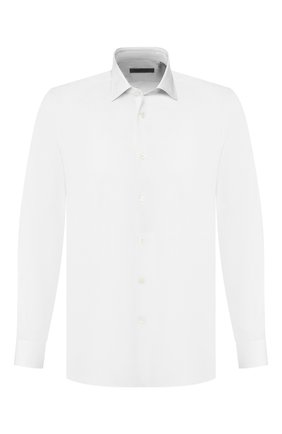 Мужская хлопковая сорочка CORNELIANI белого цвета по цене 15300 руб., арт. 84P100-9811044/00 | Фото 1 Мужская хлопковая сорочка CORNELIANI белого цвета, арт. 84P100-9811044/00 | Фото 1