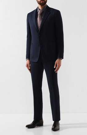 Мужская хлопковая сорочка CORNELIANI темно-серого цвета по цене 15300 руб., арт. 84P010-9811044/00 | Фото 2 Мужская хлопковая сорочка CORNELIANI темно-серого цвета, арт. 84P010-9811044/00 | Фото 2