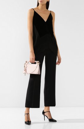 Женская сумка whip small GIVENCHY светло-розового цвета по цене 126500 руб., арт. BB508ZB0ME | Фото 2 Женская сумка whip small GIVENCHY светло-розового цвета, арт. BB508ZB0ME | Фото 2