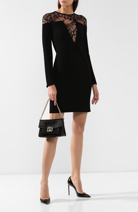 Женская сумка gv3 small GIVENCHY черного цвета по цене 150500 руб., арт. BB501CB0LU | Фото 2 Женская сумка gv3 small GIVENCHY черного цвета, арт. BB501CB0LU | Фото 2