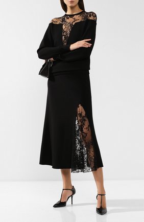 Женская черная юбка из вискозы Givenchy, арт. BW40AX4Z5J купить в ЦУМ | Фото №2 Юбка из вискозы Givenchy черная | Фото №2