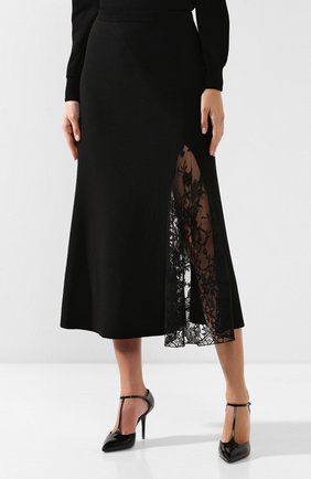 Женская черная юбка из вискозы Givenchy, арт. BW40AX4Z5J купить в ЦУМ | Фото №3 Юбка из вискозы Givenchy черная | Фото №3