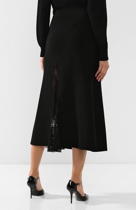 Женская черная юбка из вискозы Givenchy, арт. BW40AX4Z5J купить в ЦУМ | Фото №4 Юбка из вискозы Givenchy черная | Фото №4