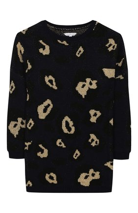 Детское платье MARC JACOBS (THE) черного цвета по цене 11530 руб., арт. W12294 | Фото 1 Детское платье MARC JACOBS (THE) черного цвета, арт. W12294 | Фото 1