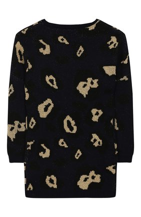 Детское платье MARC JACOBS (THE) черного цвета по цене 11530 руб., арт. W12294 | Фото 2 Детское платье MARC JACOBS (THE) черного цвета, арт. W12294 | Фото 2