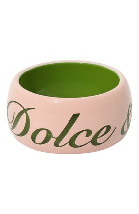 Женский браслет DOLCE & GABBANA светло-розового цвета, арт. WBL6L3/W1111 | Фото 1 (Статус проверки: Проверена категория, Требуются правки; Материал: Металл)