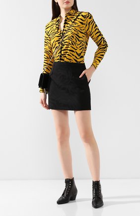 Женские кожаные ботинки andy SAINT LAURENT черного цвета по цене 69950 руб., арт. 582071/1FW10 | Фото 2 Женские кожаные ботинки andy SAINT LAURENT черного цвета, арт. 582071/1FW10 | Фото 2