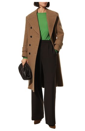 Женская шерстяной пуловер STELLA MCCARTNEY зеленого цвета по цене 44800 руб., арт. 322182/S1735 | Фото 2 Женская шерстяной пуловер STELLA MCCARTNEY зеленого цвета, арт. 322182/S1735 | Фото 2