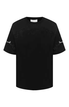Женская хлопковая футболка 3.1 PHILLIP LIM черного цвета по цене 22150 руб., арт. P191-1516HCJ | Фото 1 Женская хлопковая футболка 3.1 PHILLIP LIM черного цвета, арт. P191-1516HCJ | Фото 1