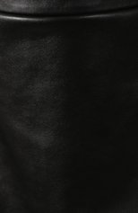 Женская юбка ALEXANDER TEREKHOV черного цвета, арт. SK338/8144.900/W20 | Фото 5 (Длина Ж (юбки, платья, шорты): Мини; Материал внешний: Синтетический материал, Полиэстер; Женское Кросс-КТ: Юбка-одежда; Статус проверки: Проверено, Проверена категория)