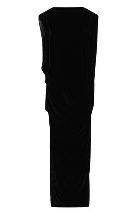 Женское платье из смеси вискозы и шелка RICK OWENS черного цвета по цене 109500 руб., арт. RP19F5510/V | Фото 1 Женское платье из смеси вискозы и шелка RICK OWENS черного цвета, арт. RP19F5510/V | Фото 1