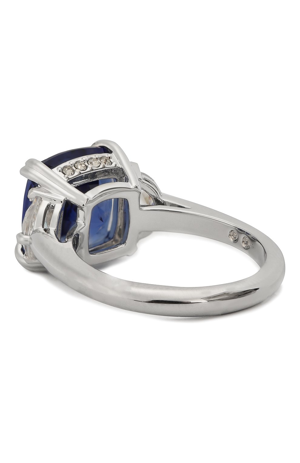 Женское кольцо trilogy SWAROVSKI серебряного цвета по цене 12900 руб., арт. 5515714 | Фото 2 Женское кольцо trilogy SWAROVSKI серебряного цвета, арт. 5515714 | Фото 2