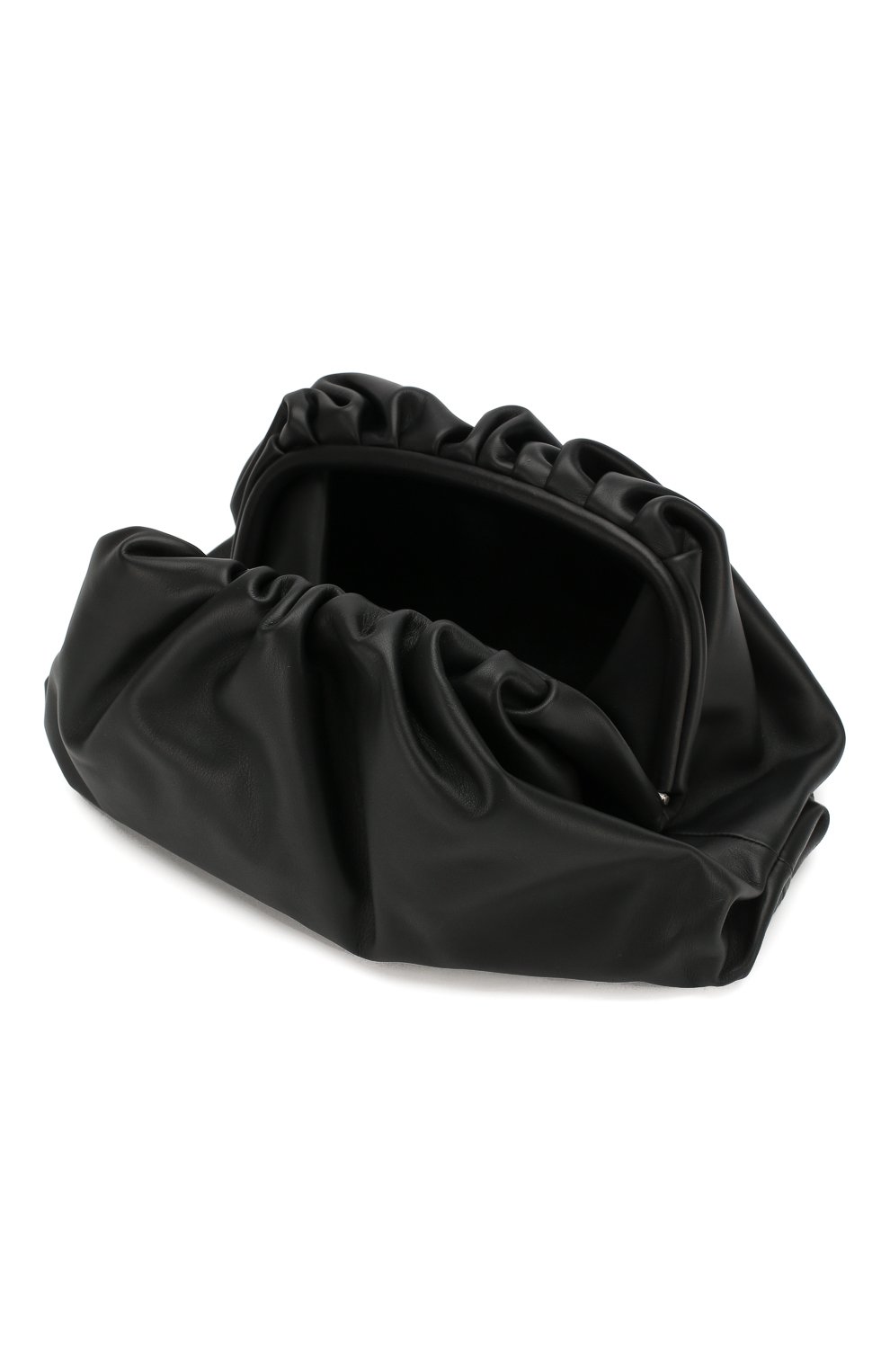 Женский клатч pouch BOTTEGA VENETA черного цвета по цене 169500 руб., арт. 576227/VBIU5 | Фото 4 Женский клатч pouch BOTTEGA VENETA черного цвета, арт. 576227/VBIU5 | Фото 4