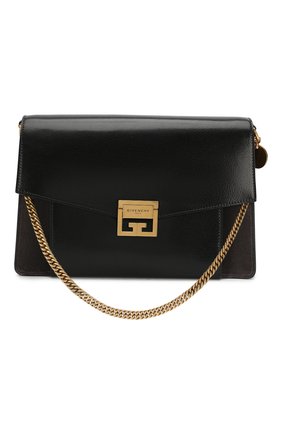 Женская сумка gv3 medium GIVENCHY черного цвета по цене 150500 руб., арт. BB501DB033 | Фото 1 Женская сумка gv3 medium GIVENCHY черного цвета, арт. BB501DB033 | Фото 1