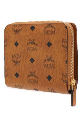 Женские кошелек MCM коричневого цвета по цене 17150 руб., арт. MYS 8SVI95 | Фото 2 Женские кошелек MCM коричневого цвета, арт. MYS 8SVI95 | Фото 2