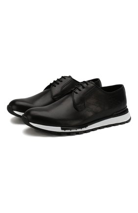 Мужские кожаные кроссовки BERLUTI черного цвета по цене 98750 руб., арт. S4908-001 | Фото 1 Мужские кожаные кроссовки BERLUTI черного цвета, арт. S4908-001 | Фото 1