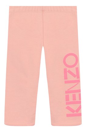Детские хлопковые леггинсы KENZO хаки цвета по цене 5980 руб., арт. KP24017 | Фото 1 Детские хлопковые леггинсы KENZO хаки цвета, арт. KP24017 | Фото 1