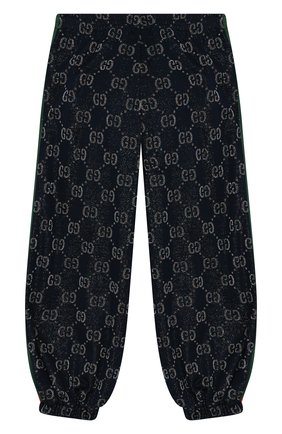 Мужского хлопковые джоггеры GUCCI синего цвета по цене 53350 руб., арт. 571388/XJBEJ | Фото 2 Мужского хлопковые джоггеры GUCCI синего цвета, арт. 571388/XJBEJ | Фото 2 (Материал подклада: Хлопок; Статус проверки: Проверена категория, Проверено; Материал внешний: Хлопок; Девочки Кросс-КТ: Джоггеры-одежда; Unisex kids: Брюки; Ростовка одежда: 10 - 11 лет | 140 - 146см, 12 лет | 152 см, 4 года | 104 см, 5 лет | 110 см, 6 лет | 116 см, 8 лет | 128 см)