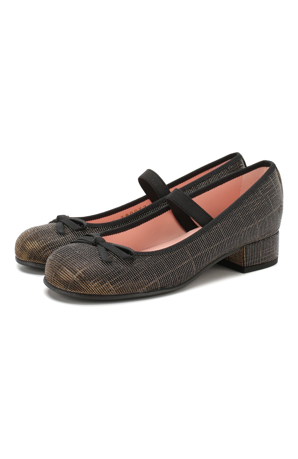 Туфли с перемычкой PRETTY BALLERINAS черного цвета — купить в интернет ...