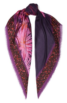 Женский платок DRIES VAN NOTEN фиолетового цвета по цене 29750 руб., арт. 192-11310 | Фото 1 Женский платок DRIES VAN NOTEN фиолетового цвета, арт. 192-11310 | Фото 1