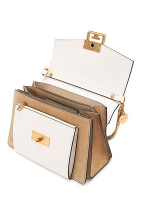 Женская сумка gv3 small GIVENCHY кремвого цвета по цене 135000 руб., арт. BB501CB033 | Фото 4 Женская сумка gv3 small GIVENCHY кремвого цвета, арт. BB501CB033 | Фото 4