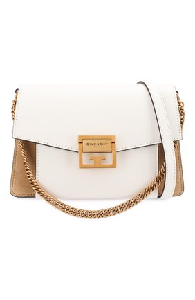 Женская сумка gv3 small GIVENCHY кремвого цвета по цене 135000 руб., арт. BB501CB033 | Фото 6 Женская сумка gv3 small GIVENCHY кремвого цвета, арт. BB501CB033 | Фото 6