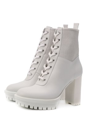 Женские кожаные ботильоны GIANVITO ROSSI белого цвета по цене 87200 руб., арт. G73833.70CU0.CE0BIBB | Фото 1 Женские кожаные ботильоны GIANVITO ROSSI белого цвета, арт. G73833.70CU0.CE0BIBB | Фото 1
