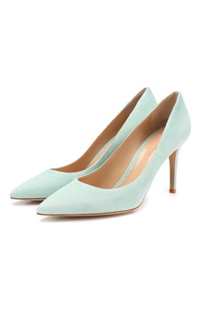 Замшевые туфли Gianvito 85 | Фото №1 Замшевые туфли Gianvito 85 | Фото №1