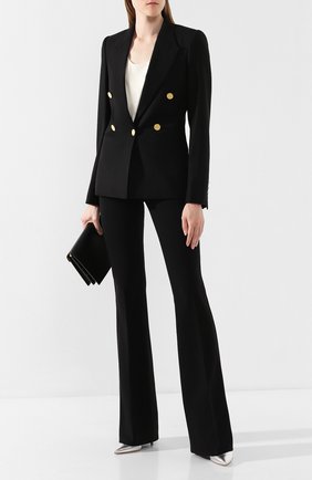 Женский шерстяной жакет STELLA MCCARTNEY серого цвета по цене 77000 руб., арт. 578487/SGB07 | Фото 2 Женский шерстяной жакет STELLA MCCARTNEY серого цвета, арт. 578487/SGB07 | Фото 2