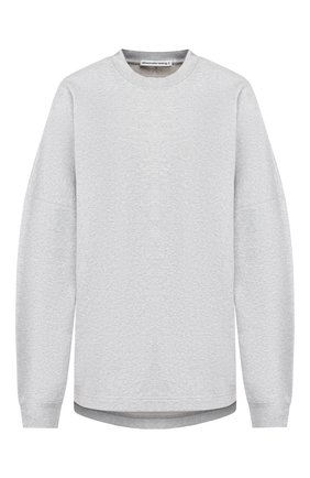 Женская хлопковый пуловер ALEXANDERWANG.T серого цвета по цене 32900 руб., арт. 4CC2191024 | Фото 1 Женская хлопковый пуловер ALEXANDERWANG.T серого цвета, арт. 4CC2191024 | Фото 1