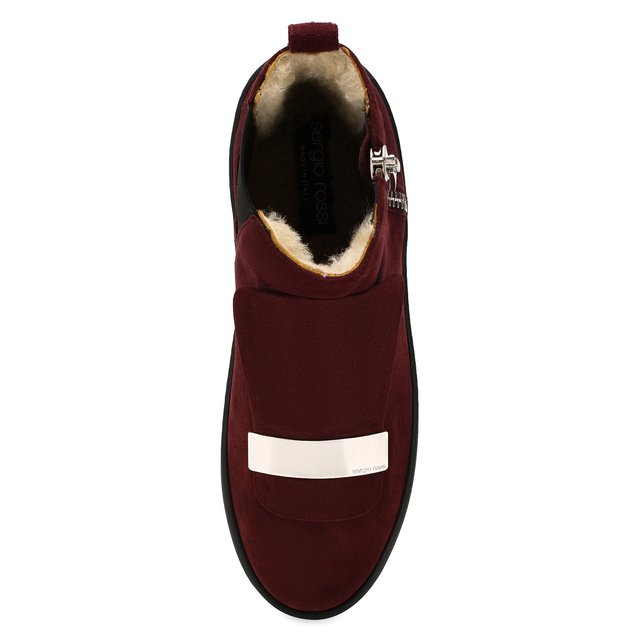 фото Замшевые ботинки sergio rossi