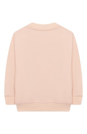 Детский хлопковый кардиган с капюшоном KENZO светло-розового цвета по цене 7830 руб., арт. KP15188-BB | Фото 2 Детский хлопковый кардиган с капюшоном KENZO светло-розового цвета, арт. KP15188-BB | Фото 2