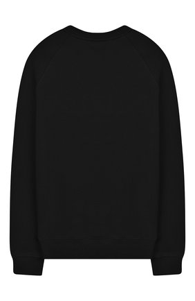 Детский хлопковый свитшот BALMAIN синего цвета по цене 16650 руб., арт. 6L4590/LX230/4-10 | Фото 2 Детский хлопковый свитшот BALMAIN синего цвета, арт. 6L4590/LX230/4-10 | Фото 2