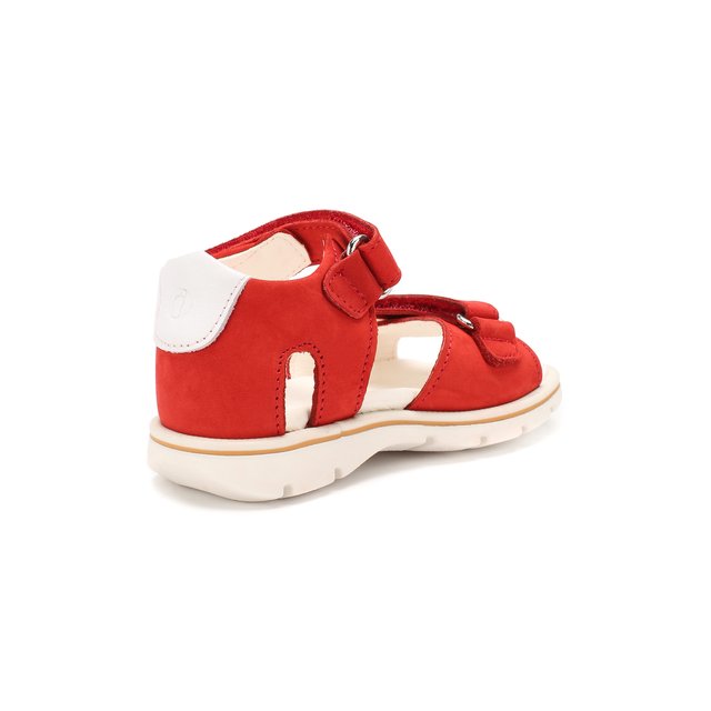 Кожаные сандалии с застежкой велькро Walkey Y1B2-40261-0121 Фото 3
