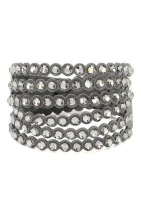 Женский браслет slake SWAROVSKI темно-серого цвета по цене 4490 руб., арт. 5512509 | Фото 1 Женский браслет slake SWAROVSKI темно-серого цвета, арт. 5512509 | Фото 1