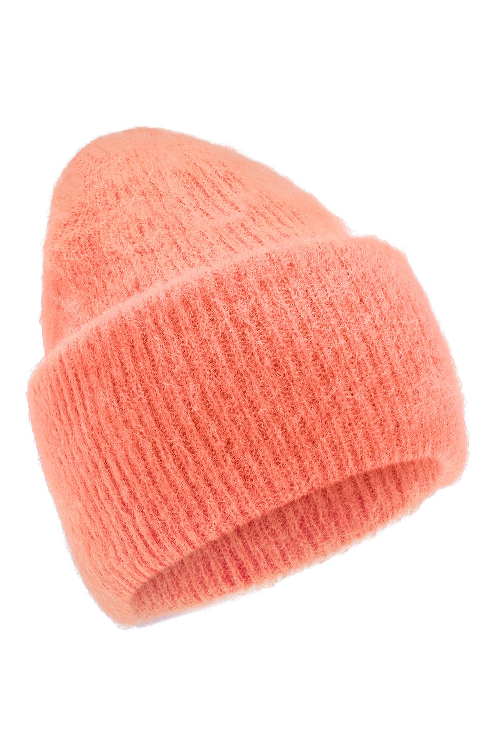 Женская шапка TAK.ORI оранжевого цвета, арт. HTK50027WM050AW19 | Фото 1 (Материал: Текстиль, Шерсть, Синтетический материал; Статус проверки: Проверено, Проверена категория)