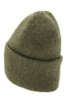 Женская шапка TAK.ORI хаки цвета по цене 18500 руб., арт. HTK50027WM050AW19 | Фото 2 Женская шапка TAK.ORI хаки цвета, арт. HTK50027WM050AW19 | Фото 2