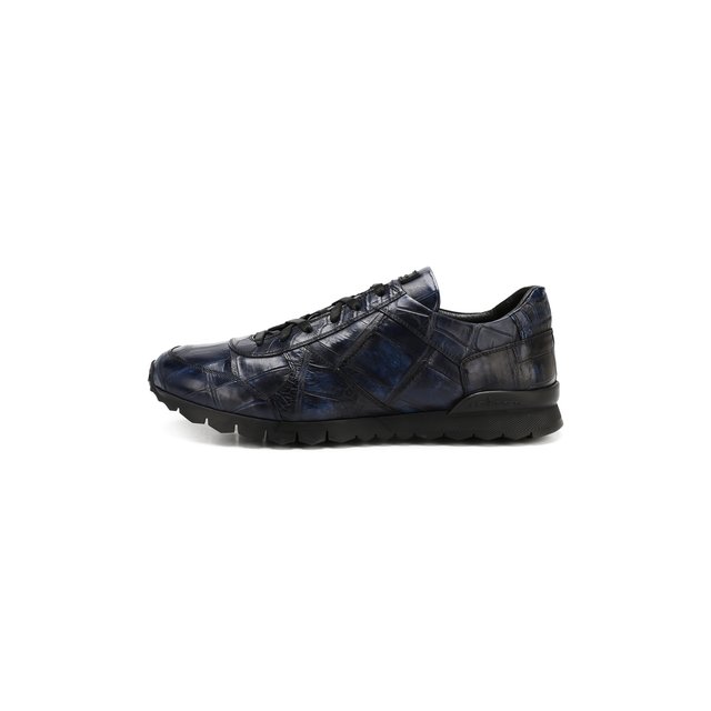 фото Кроссовки из кожи крокодила kiton