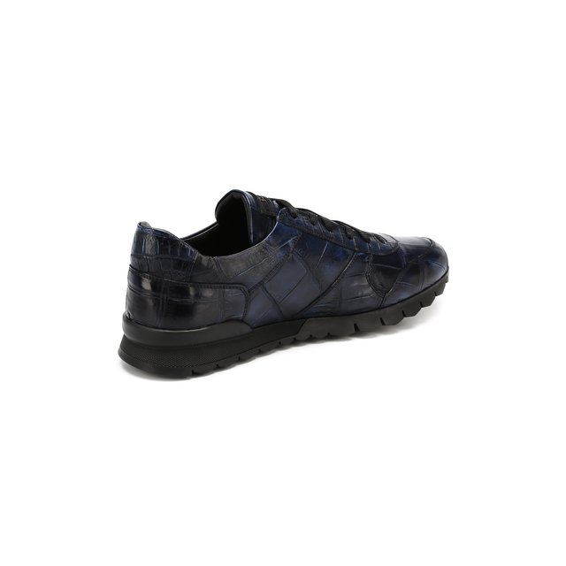 фото Кроссовки из кожи крокодила kiton