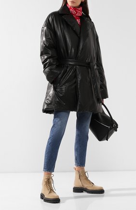 Женское кожаное пальто BALENCIAGA черного цвета по цене 316000 руб., арт. 583549/TFS06 | Фото 2 Женское кожаное пальто BALENCIAGA черного цвета, арт. 583549/TFS06 | Фото 2
