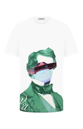 Хлопковая футболка Valentino X Undercover | Фото №1 Хлопковая футболка Valentino X Undercover | Фото №1