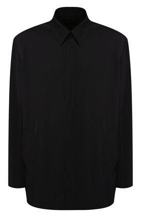 Мужской пиджак из вискозы BALENCIAGA черного цвета по цене 126000 руб., арт. 584027/TF003 | Фото 1 Мужской пиджак из вискозы BALENCIAGA черного цвета, арт. 584027/TF003 | Фото 1