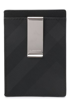 Мужской футляр для кредитных карт BURBERRY темно-серого цвета по цене 16400 руб., арт. 8014489 | Фото 2 Мужской футляр для кредитных карт BURBERRY темно-серого цвета, арт. 8014489 | Фото 2