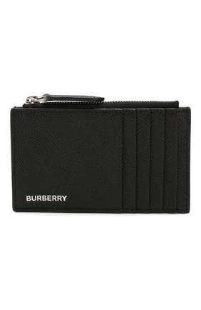 Мужской кожаный футляр для кредитных карт BURBERRY черного цвета по цене 19400 руб., арт. 8014672 | Фото 1 Мужской кожаный футляр для кредитных карт BURBERRY черного цвета, арт. 8014672 | Фото 1