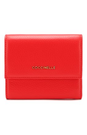 Женские кожаный кошелек COCCINELLE красного цвета по цене 9680 руб., арт. E2 EW5 11 96 01 | Фото 1 Женские кожаный кошелек COCCINELLE красного цвета, арт. E2 EW5 11 96 01 | Фото 1
